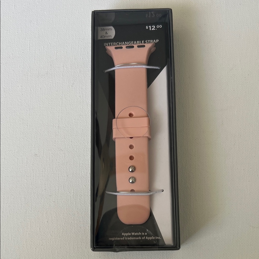 Apple Watch Bands 
Pink and Purple 
Both Brand New
Fits 38 & 40